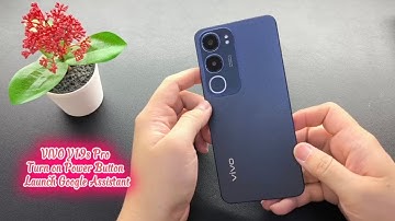 VIVO Y19s Pro Turn on Power Button Launch Google Assistant