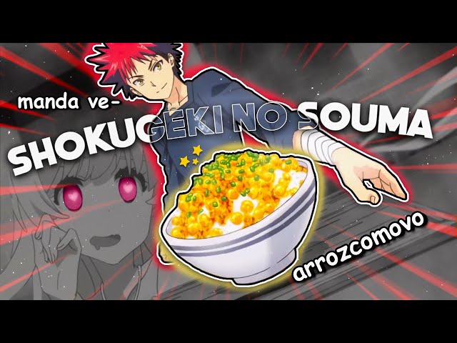 Dahora esse anime de culinária 😋 - Shokugeki no Souma (dublado) #shorts 