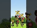 集合するふみきりカンカン7人衆　踏切アニメ　Railroad Crossing fumikri Japan railroad crossing　anime