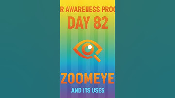 Day 82 | ZoomEye #ai #cybersecurity #ethicalhacking #aishorts #hacker #kali #gemini #chatgpt