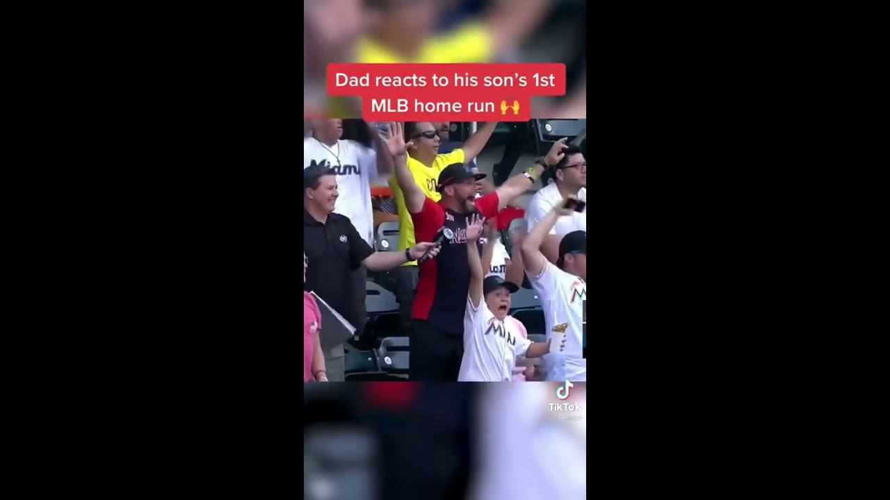 This Dad Was Interviewed While His Son Hit First Mlb Homerun