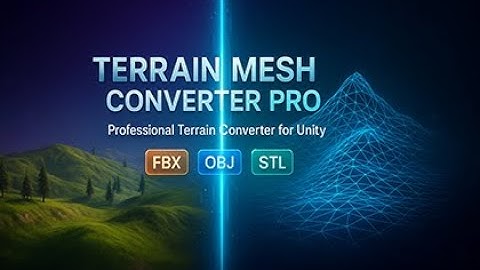 Terrain Mesh Converter Pro