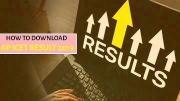 How to download AP ICET Result 2019