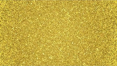 Golden Glitter Background Loop Stock Motion Graphics