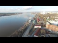 Высокая вода в Перми, затопление набережной