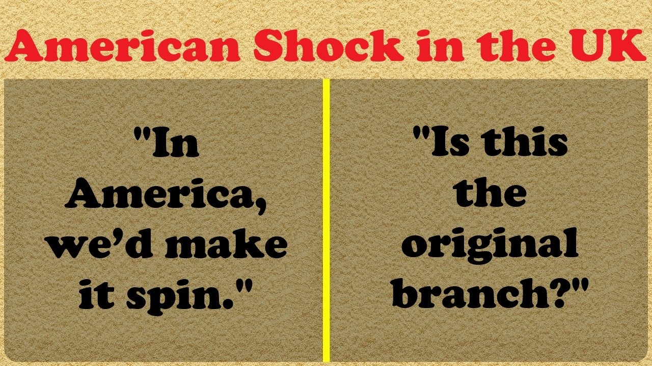 Cultural Identity Shock: American Tourists in the UK