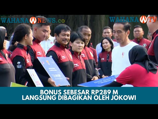 Jokowi Berikan Bonus Kepada Atlet di Ajang SEA Games 2023
