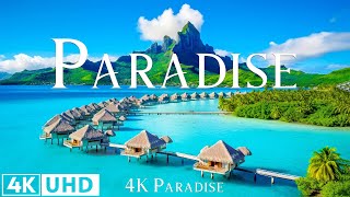 PARADISE 4K Video Ultra HD With Soft Piano Music - 60 FPS - 4K Nature Film