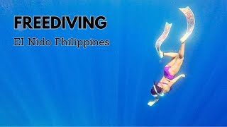 Freediving El Nido Philippines Beautiful underwater