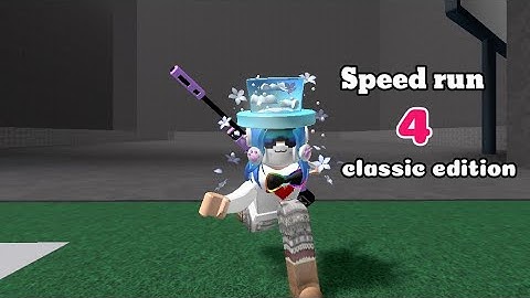 If I die twice the video ends — Speed run 4 classic edition