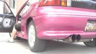 Geo Storm With 2.5 Borla Turbo Xl Exhaust