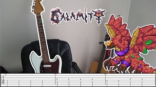 Video thumbnail of "[TABS] Terraria Calamity Mod【Roar of The Jungle Dragon】Guitar Cover"