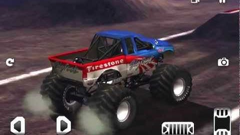 Monster Truck Destruction - How to complete a slap wheelie.