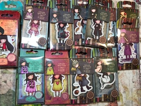 Gorjuss Girls - Stamp set #2 (21-40) - YouTube