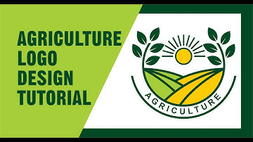 Agriculture Logo Design Tutorial Using Coreldraw X8 - Ahsan Sabri