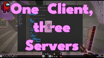 One Client, Three Servers | Destroying HypeMC , Acentralmc & RUHypixel | feat. Augustus