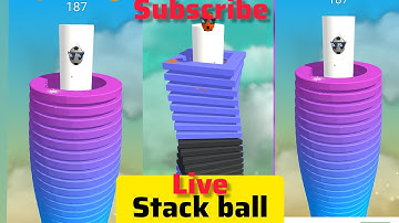 LIVE: Stack Ball – Ultimate Helix Jump Challenge 🎮 |96 Agaming  is live!