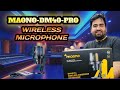 👉NEW_MAONO-DM40-PRO_WIRELESS/MICROPHONE#চমৎকার#সাউন্ড#কয়ালিটি