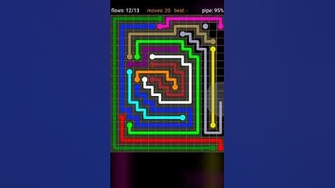 Flow Free -Jumbo :  Jumbo Rectangle 15x18 Level 121-150 ( Android & iOS )