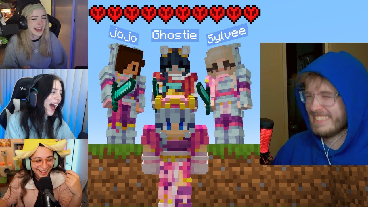 Minecraft Shared Health but I have to talk to women