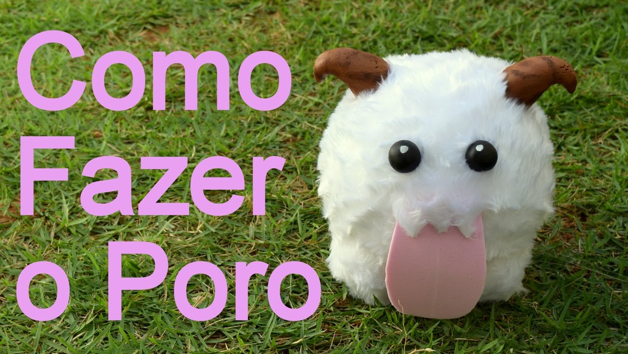 Como fazer o Poro de League of Legends - Dicas de Cosmaker
