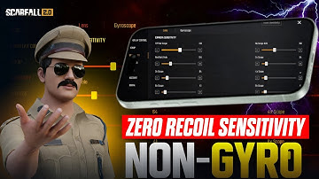 🔥 SCARFALL 2.0 NON GYRO BEST SENSITIVITY SETTINGS 😱 | NO RECOIL + LASER AIM GUIDE 🔥 (PRO TIPS 2025)