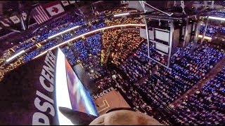 Rocky's POV from the 125 ft. Rafters | 2019 Playoff Intros