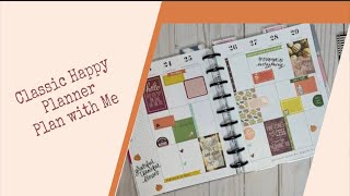 Plan with Me | Classic Happy Planner 11/23/20  #thehappyplanner #beforethepen #happythanksgiving