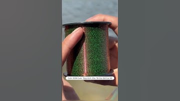 Cuộn 500M cước tàng hình, chịu tải cao giá cực rẻ #cauca #fishing #shorts