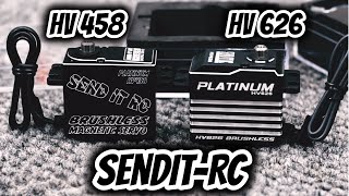 New Servos, Sendit-RC's HV458 & HV626
