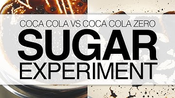 Coca Cola VS Coca Cola Zero Sugar Experiment
