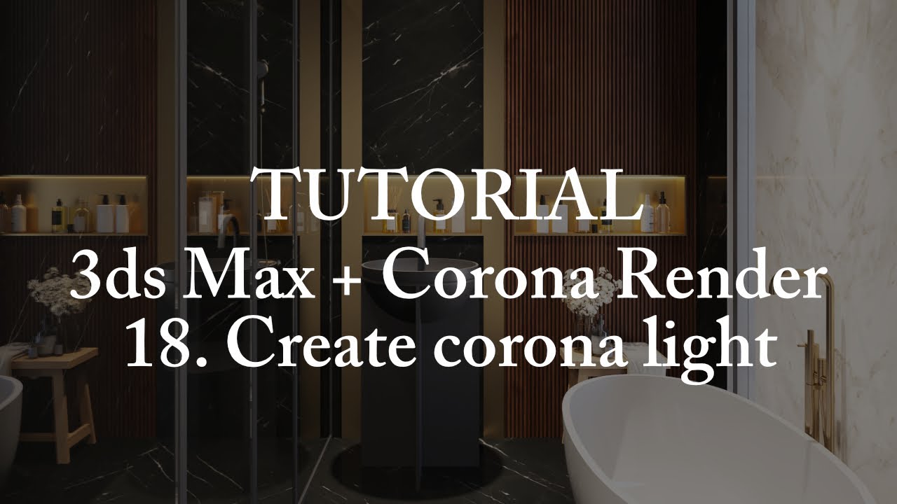 18 create corona light - YouTube