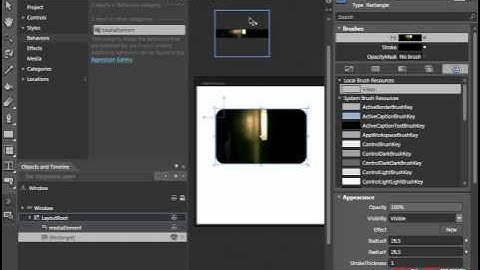 WPF -Floating Video Player with Faseer Physics-PART-1