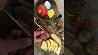 Doğal Taş Ocakta Tost Yedinizmi?Toast On Natural Stonei̇sli Peynir Ile Taş Üzerinde Leziz Tost