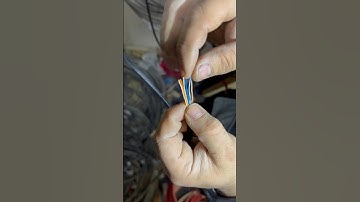 The Easy Way to Wire RJ45 Ethernet Plugs | Installing CAT5e Plugs #viral #ytshorts