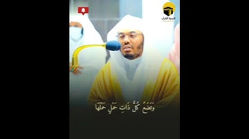 تلاوة لا توصف تقشعر لها الأبدان بصوت خاشع ياسر الدوسري بداية سورة الحج  مزمار من جميع تلاوات