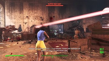 Fallout 4 (PS4) - "Public Knowledge" - Clearing Out Super Mutants at Boston Public Library