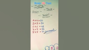 Brain 🧠 test 🤣# maths short trick 😱 #shorts  #youtube shorts #shortvideo