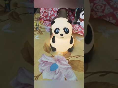 Panda elo ghore 🐼👓#dailyvlog #minivlog #babydance #dinnerrecipe #nightlamps #meeshoshopping #love