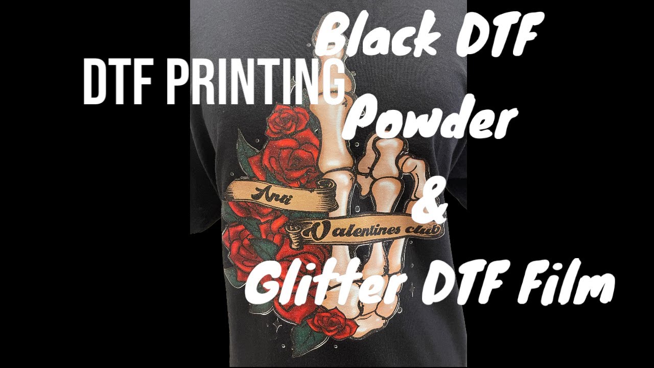 PHOTO SUBLIMATION ON COTTON WITH DTF POWDER