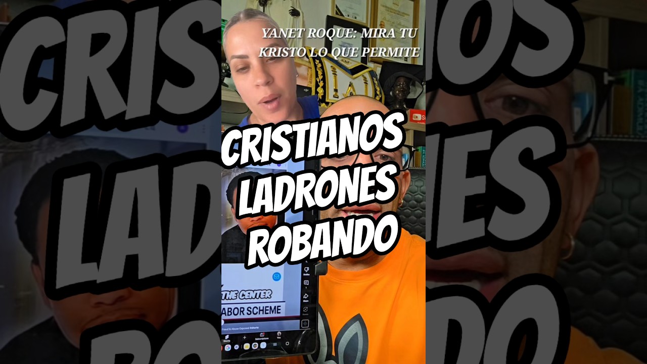 CRISTIANOS LADRONES ROBANDO