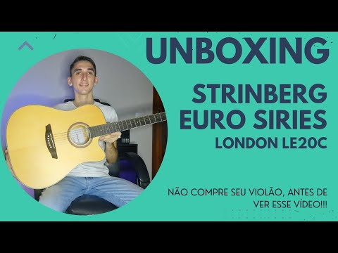 UNBOXING DO VIOLÃO