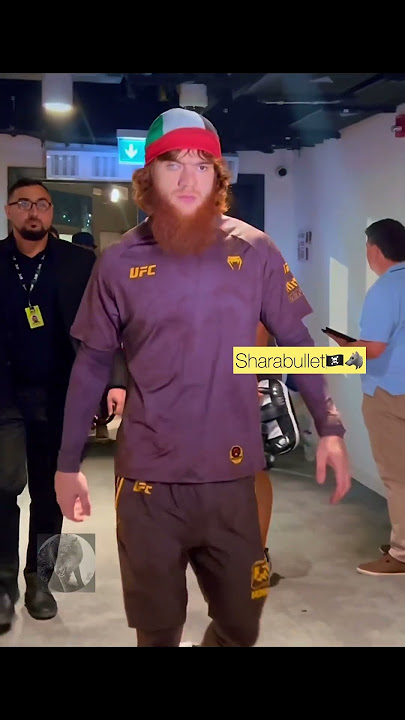 Sharabullet is ready for war🏴‍☠️☝🏾 #foryourpage #fypシ゚viral #mma #ufc #sharabullet #shorts #fyp#fy