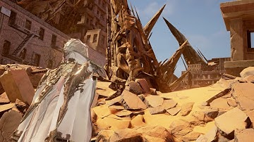 Code Vein – Rescue Eva - Investigate Ridge of Frozen Souls - Open Winged Door