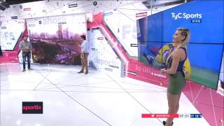 Sol Perez En Sportia - 03 De Abril 2017