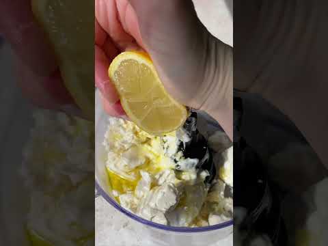 Roasted Garlic Whipped Feta Dip