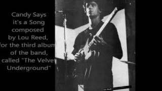 The Velvet Underground - Candy Says (Live at Max's Kansas City) chords