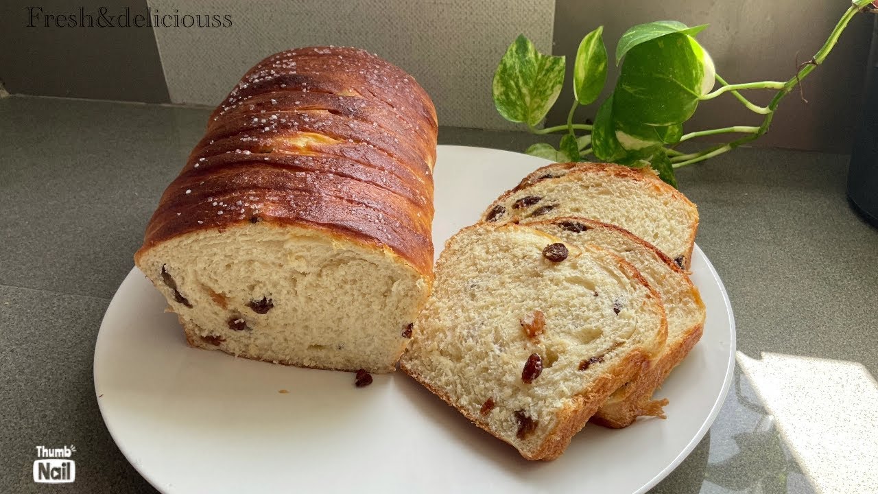 Soft & Delicious Raisins Bread / Raisins Bread / Easy Raisins Bread