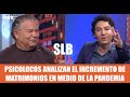 SLB. Psicolocos abordan el aumento de los matrimonios en Chile