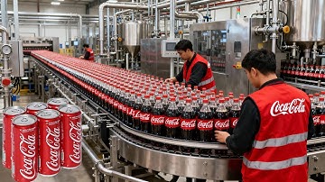 Coca-Cola Được Sản Xuất Như Thế Nào Trong Nhà Máy – Quy Trình Tự Động Hóa Khiến Ai Cũng Trầm Trồ!